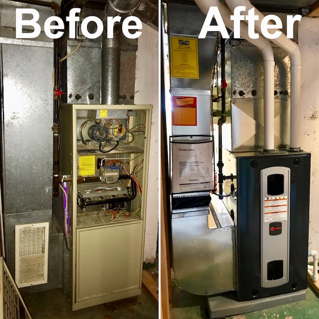 Old Furnace vs New Furnace