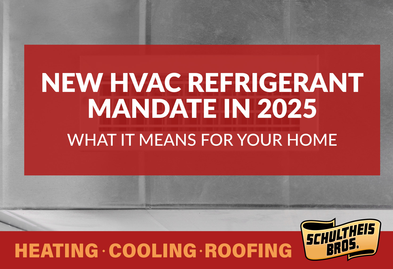 Refrigerant Mandate in 2025
